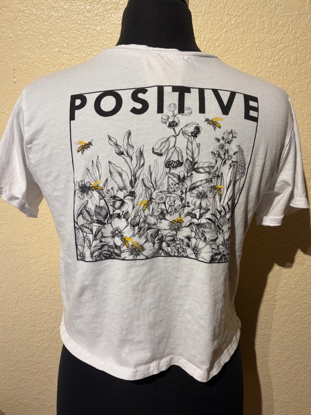 french pastry White Short Sleeve Tee with Logo Tag